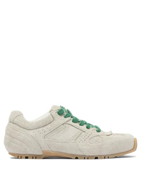 Alohas - Alohas Tb.56 Suede Fuzzy Light Grey Leather Sneakers