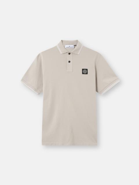 Stone Island 2200010 ORGANIC COTTON PIQUÉ WITH STRETCH