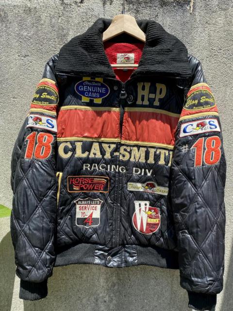 Sports Specialties - CLAYSMITH MOONEYES QUILTED RACING TEAM BOMBER