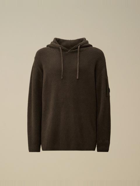 C.P. Company Cotton Chenille Hooded Sweater