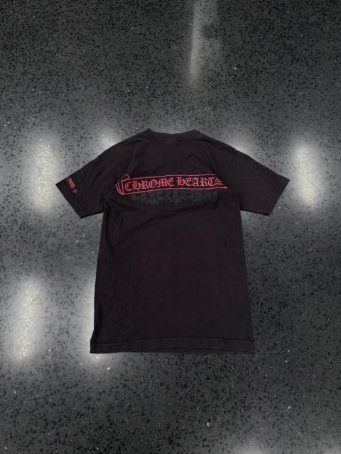 Chrome Hearts Chrome Hearts Red Roll Sleeve Short Tee