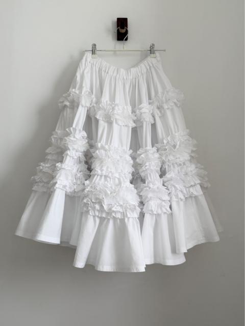 Comme Des Garçons Comme Des Garcons 18AW Heavy Lace Skirt