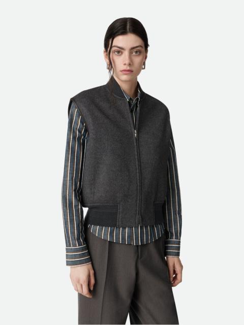 Bottega Veneta Double Face Wool Gilet
