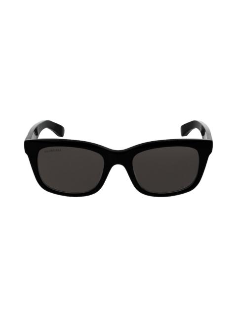 BALENCIAGA Men's Soho Square Xl Sunglasses in Black