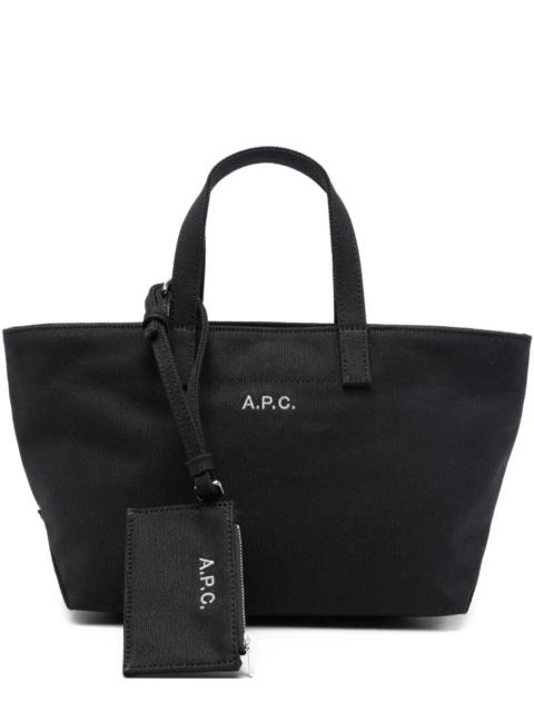 A.P.C. A.P.C. Women "Le Drummer Toile" Small Tote Bag