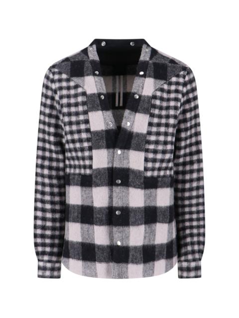Rick Owens 'LARRY' WOOL SHIRT