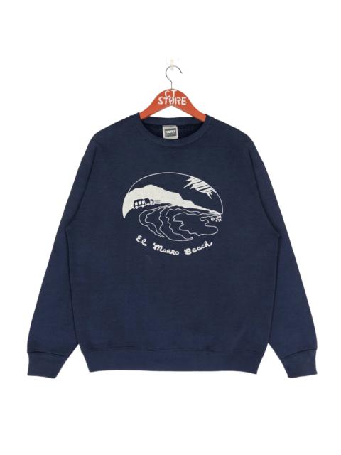 Other Designers Vintage - Vintage 90s El Morro Beach Sweatshirt Crewneck