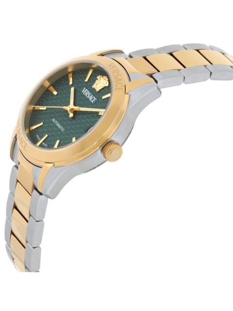 VERSACE Versace Greca Classic Automatic Green Dial Ladies Watch VESCA0524