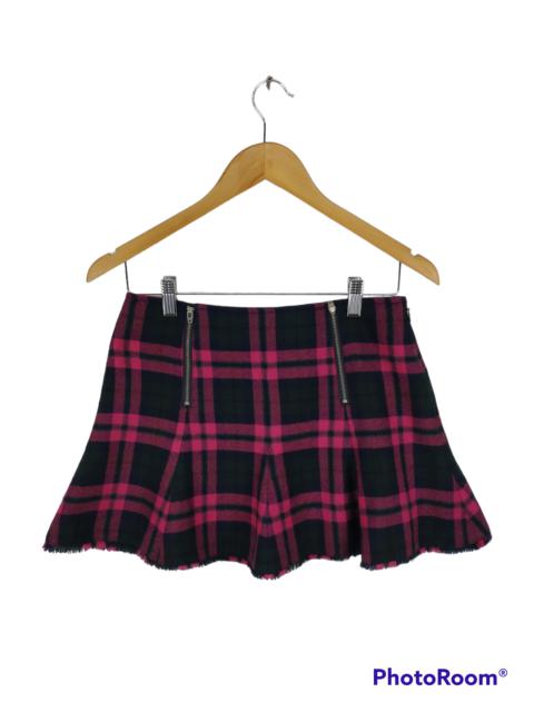 Other Designers Designer - OFFER💥 Jil Stuart Mini Skirt Plaid Style Punk Style