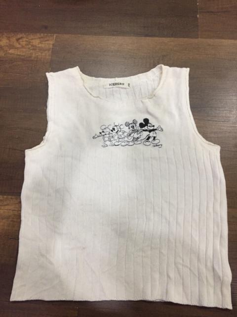 Other Designers Singlet Iceberg X Mickey Mouse Tag Gilmar Italy