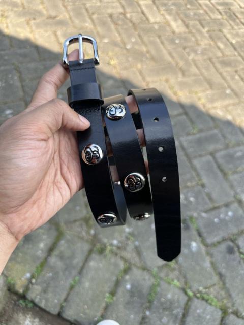 Stüssy Stussy SS-Link Studded belts "Black leather"