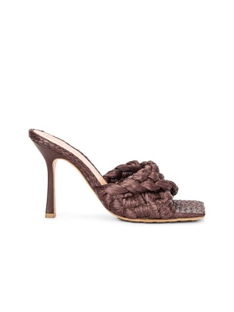 Bottega Veneta Raffia Stretch Mules