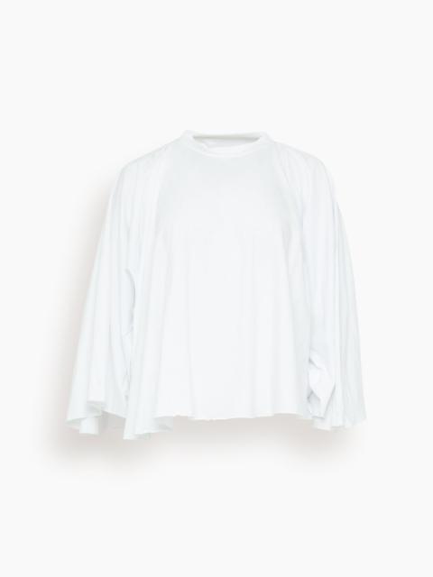 MM6 Maison Margiela Long Sleeved Shirt in White