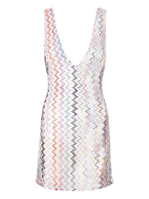 Missoni zigzag-pattern mini dress