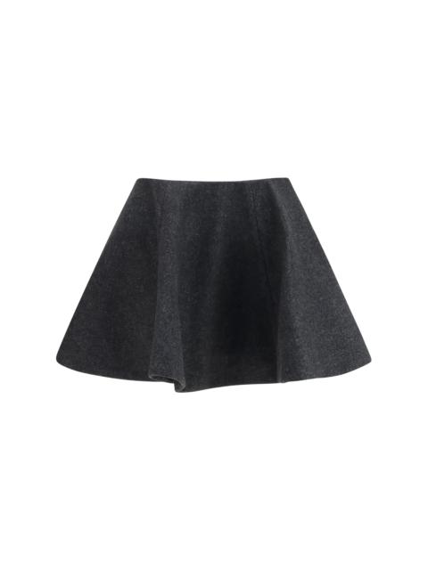 GANNI Ganni Women Peacoat Wool Skirt