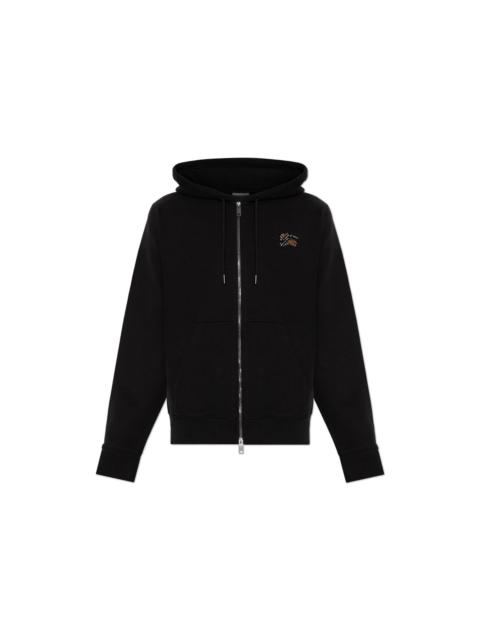 Burberry Burberry Scott Black Cotton Hoodie New & Authentic (Men's si
