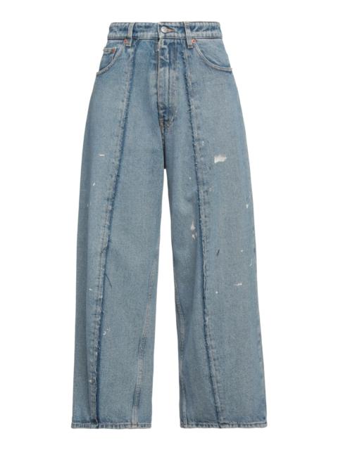 MM6 Maison Margiela Blue Women's Denim Pants