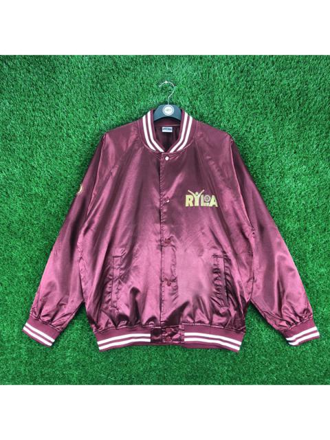 Other Designers Vintage - Vintage Rotary Internasional Nylon Varsity Jacket