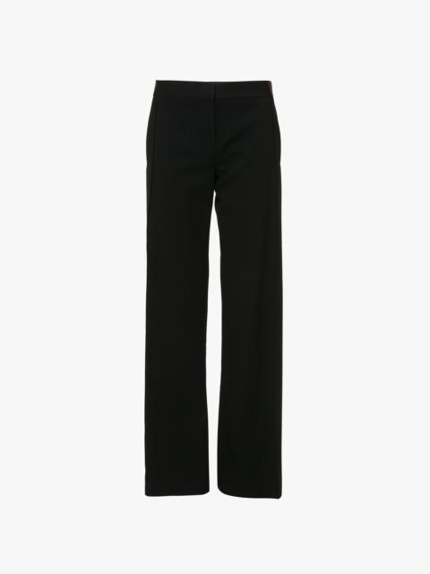 Victoria Beckham Side Panel Trouser In Black
