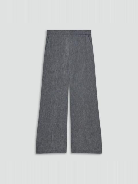 Theory Classic Straight Pull-On Pant in Fluid Linen