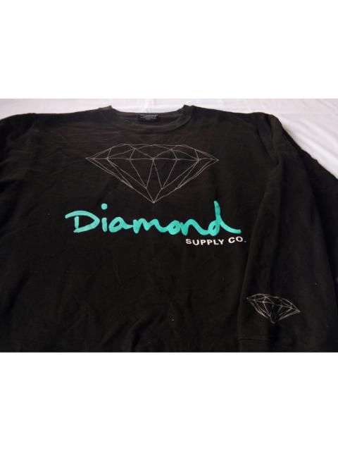 Other Designers Diamond Supply Co - DIAMOND SUPPLY CO. SPELL OUT LOGO SWEATSHIRT Hip Hop
