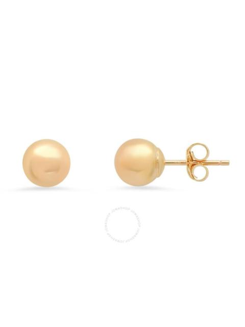 Other Designers Kylie Harper 10k Yellow Gold 6mm Ball Stud Earrings