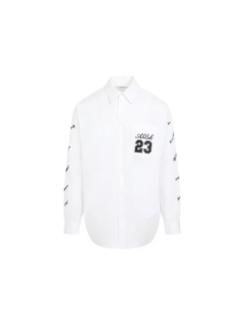 Off-White Off White 23 Logo Heavycot Overshirt Men