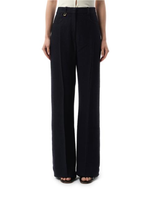 JACQUEMUS Le Pantalon Sauge in Dark Navy