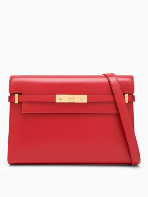 Saint Laurent Manhattan Red Shopping Bag Women