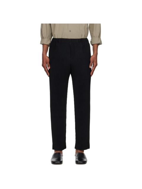 ISSEY MIYAKE Black Basics Trousers