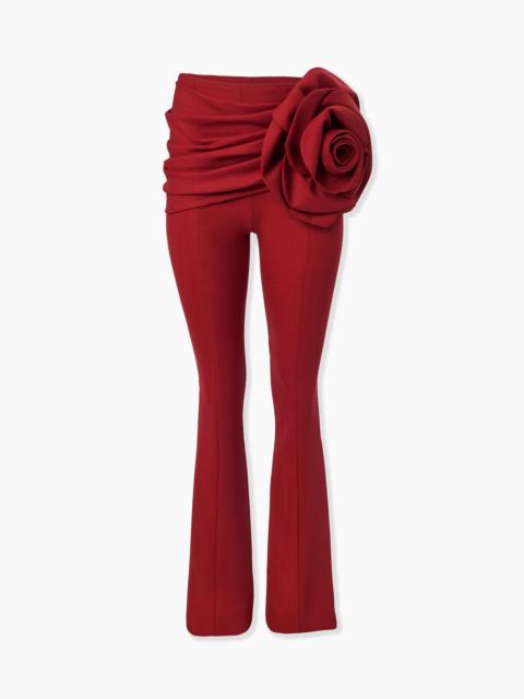CAROLINA HERRERA Rosette-Sash Bootcut Pant