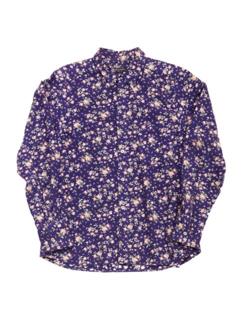 Comme Des Garçons AW98 Floral-Print Cotton Shirt