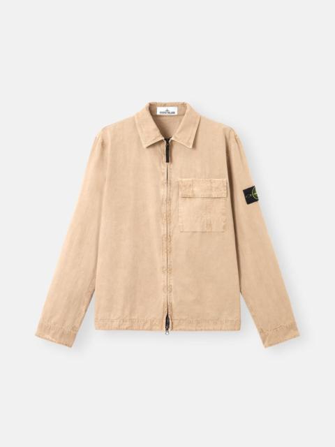 Stone Island Stone Island Overshirt Jacket With Zip