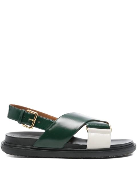 Marni criss-cross buckle sandals