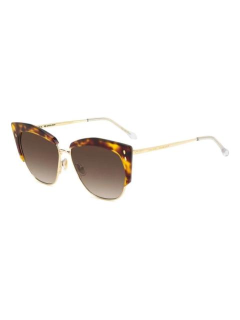 Isabel Marant Isabel Marant Brown Shaded Cat Eye Ladies Sunglasses IM 0160/S 02IK/HA 58