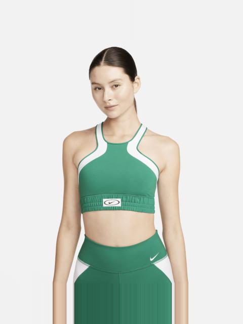Nike Nike High Neck Women's Medium-Support Lightly Lined Color-Block Sports Bra