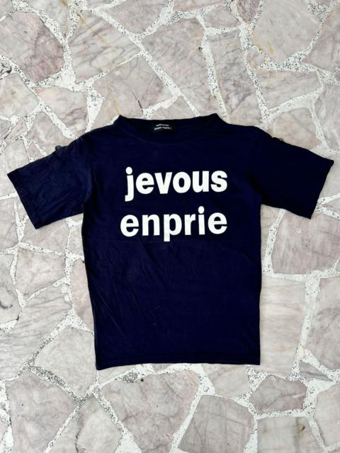 Other Designers mercibeaucoup - Jevous Enprie Foldable Sleeve Fronthit Black Tee