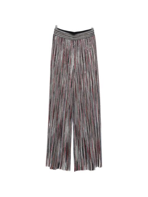 Missoni Missoni Women Striped Wide-Leg Trousers
