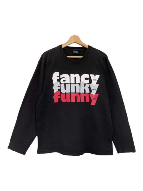 Champion Fancy Funky Funny Big Logo Crew Neck Size M