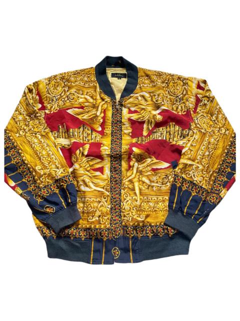 Other Designers VERY RARE VINTAGE JACKET SILK ANGEL HERMES VERSACE INSPIRED