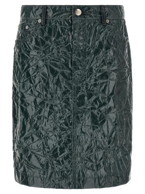 Marni Marni Women Skirt With A Wrinkled Effect