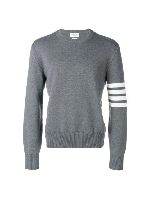 Thom Browne Milano Stitch Crew Neck Pullover