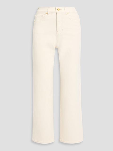 VERONICA BEARD Dylan high-rise straight-leg jeans