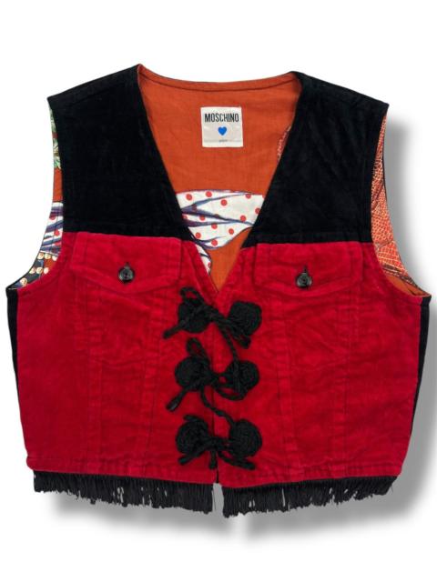 Moschino Moschino Milano Hybrid Corduroy Vest