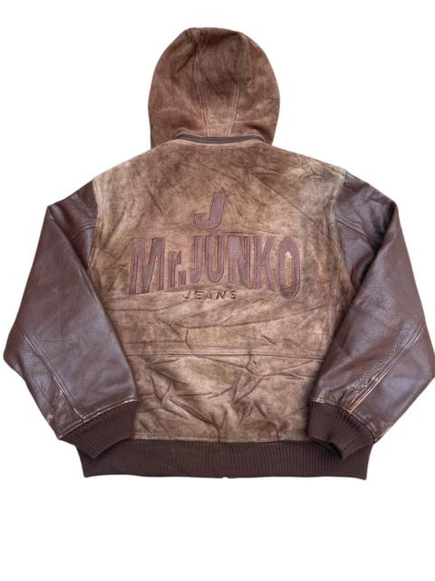 Other Designers Vintage Mr. Junko Suede Leather Hood Jacket