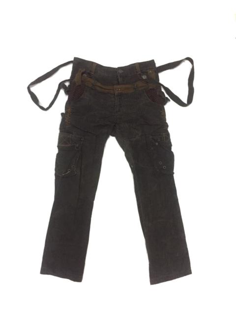 Other Designers Japanese Brand - Skull Double waist pant with rope