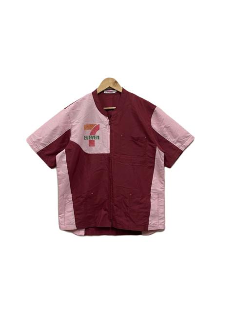 Other Designers If Six Was Nine - Vintage 7 Eleven uniform worker zipper 2pieces