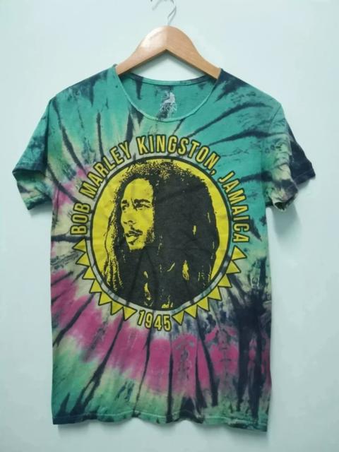 Other Designers Vintage - Bob Marley Rasta Tie Dye Tee Reggae Jamaica