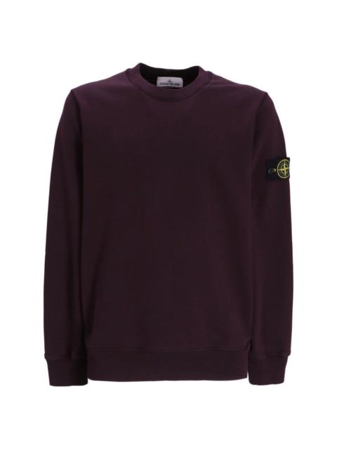 Stone Island Compass-motif cotton sweatshirt