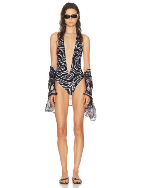 PUCCI Costume One Piece Swimsuit